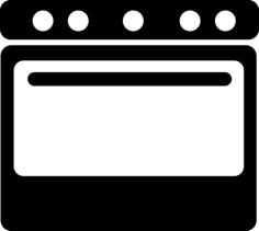 Oven Kitchen Tool For Cooking Foods Sketch Style Svg Vector, Free Vectors File